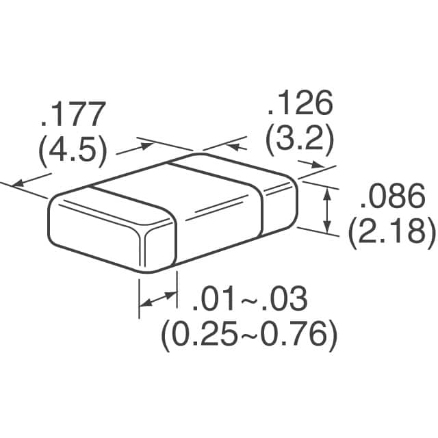 VJ1812A153JXBAR Vishay Vitramon  Condensatori ceramici